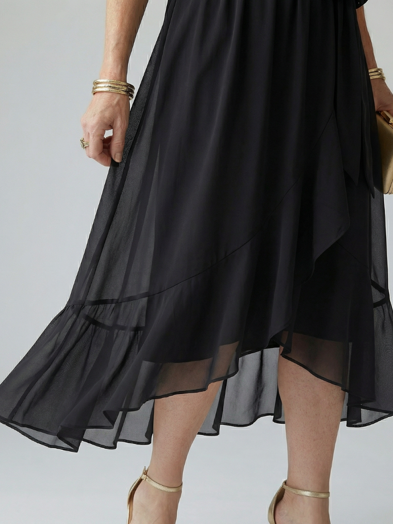Brigitte | Robe Midi Drapée Elric