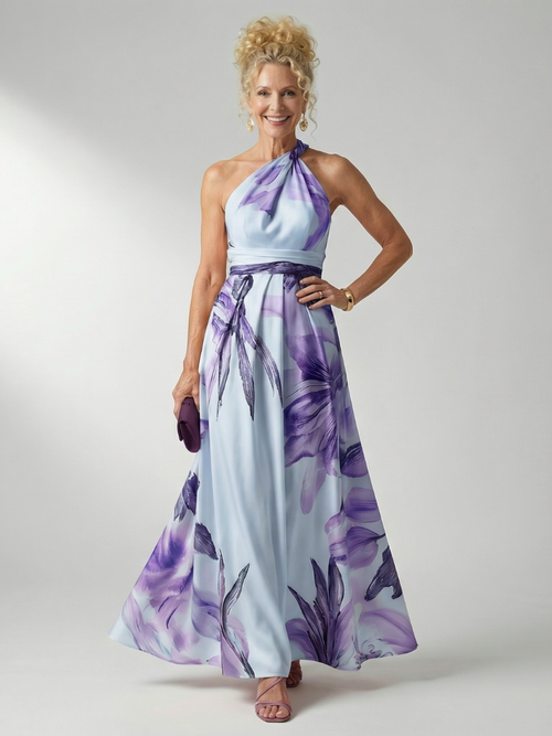 Aurélie | Robe Maxi Fleurie Légère Amiel