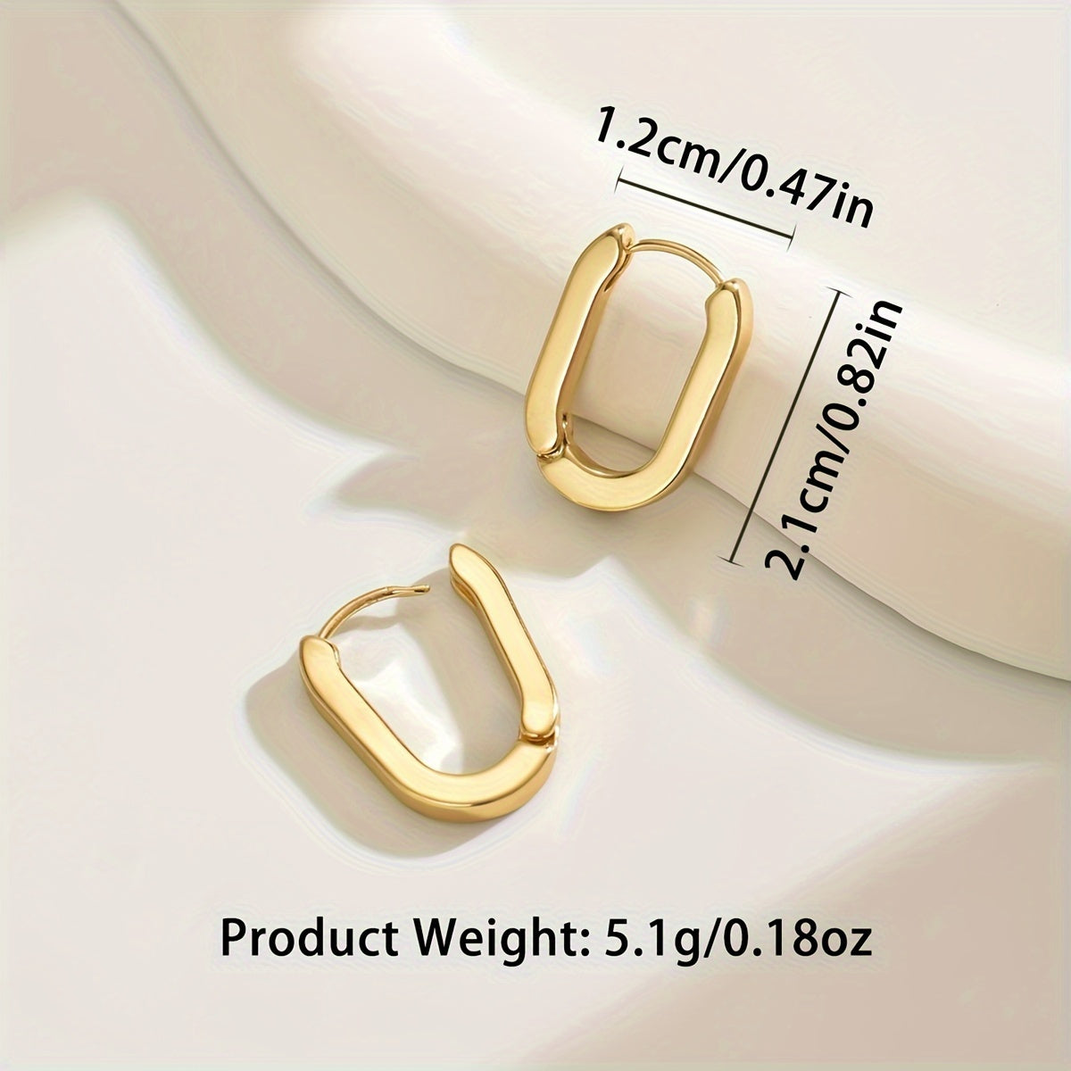 Salomé - Boucles d’oreilles géométriques élégantes et sophistiquées