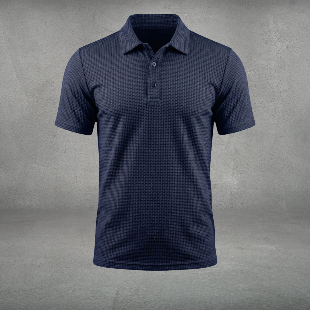 Étienne | Polo Texturé au Tissage Raffiné