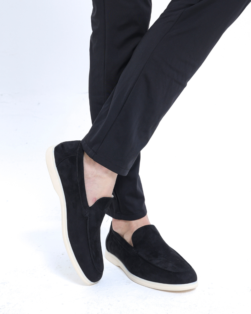 Théo | Mocassins en cuir suédé