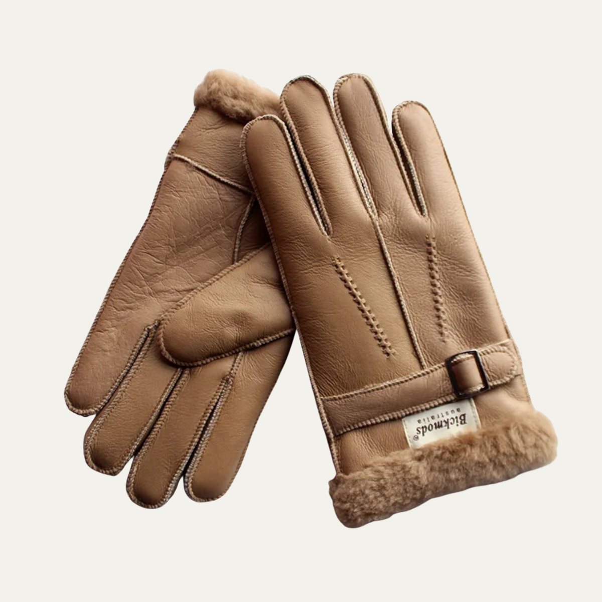 Wenceslas | Gants en peau lainée fourrés