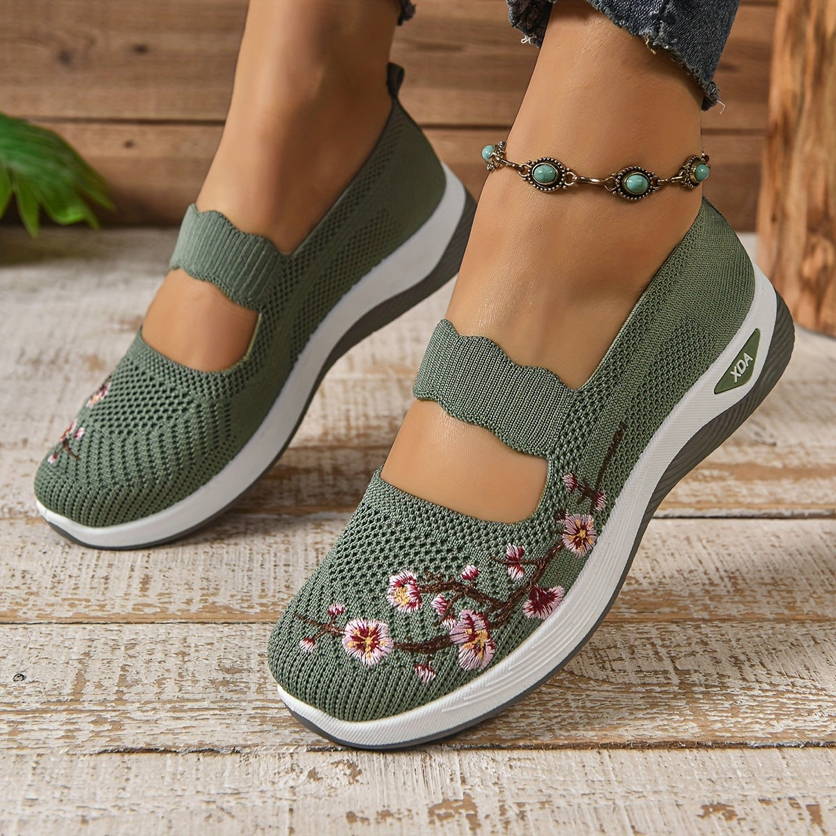 Gabrielle | Chaussure à motif floral