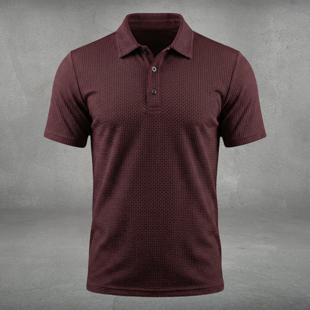 Étienne | Polo Texturé au Tissage Raffiné