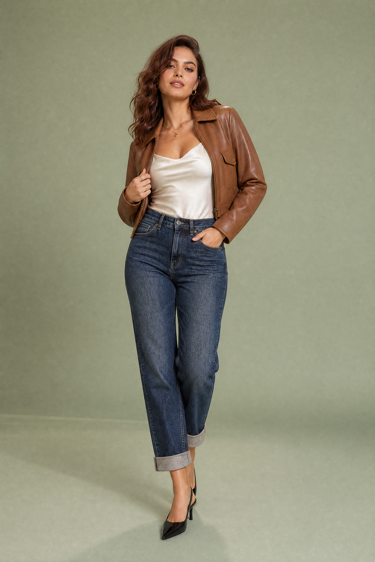 Hélia | Jean mom taille haute