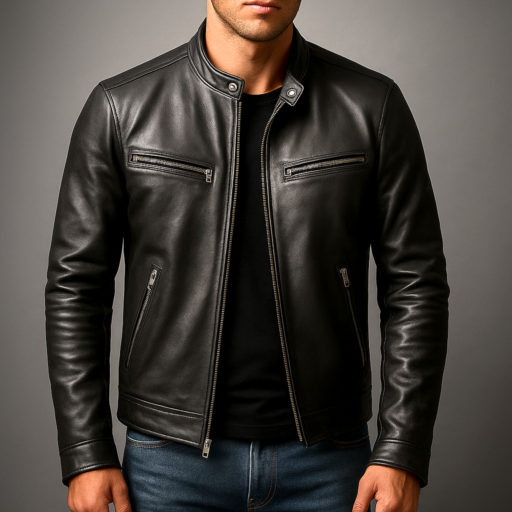 Gabriel | Veste en cuir vintage au charme intemporel