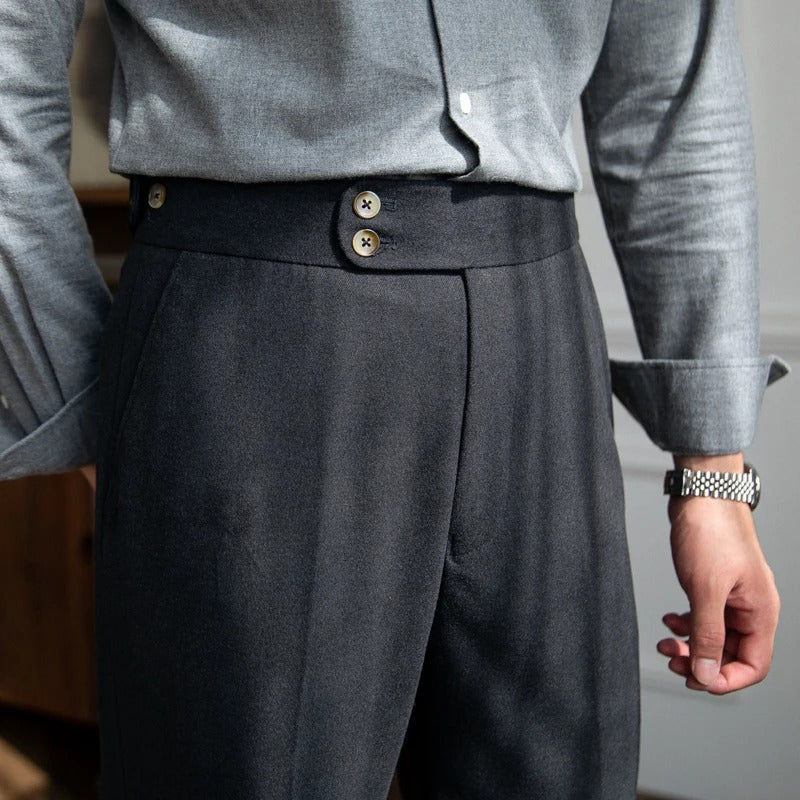 Hilarion | Pantalon chic taille haute