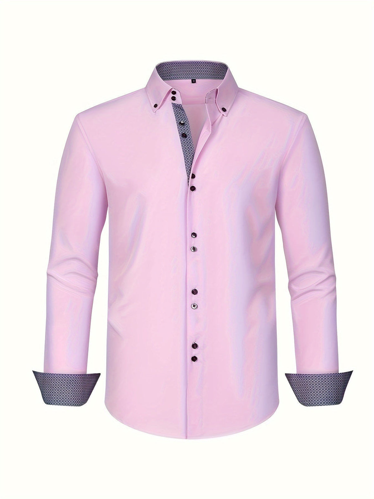 Thomas | Chemise élégante légère avec détails contrastés