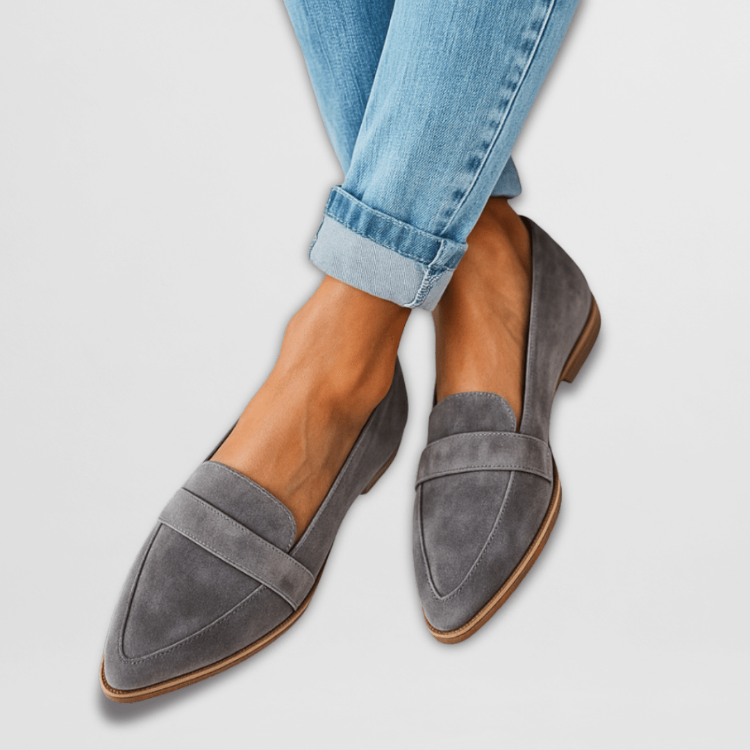 Rosalie | Mocassin en daim confort