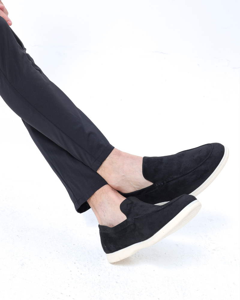 Théo | Mocassins en cuir suédé