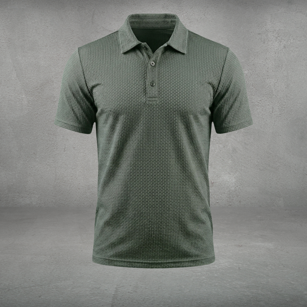 Étienne | Polo Texturé au Tissage Raffiné