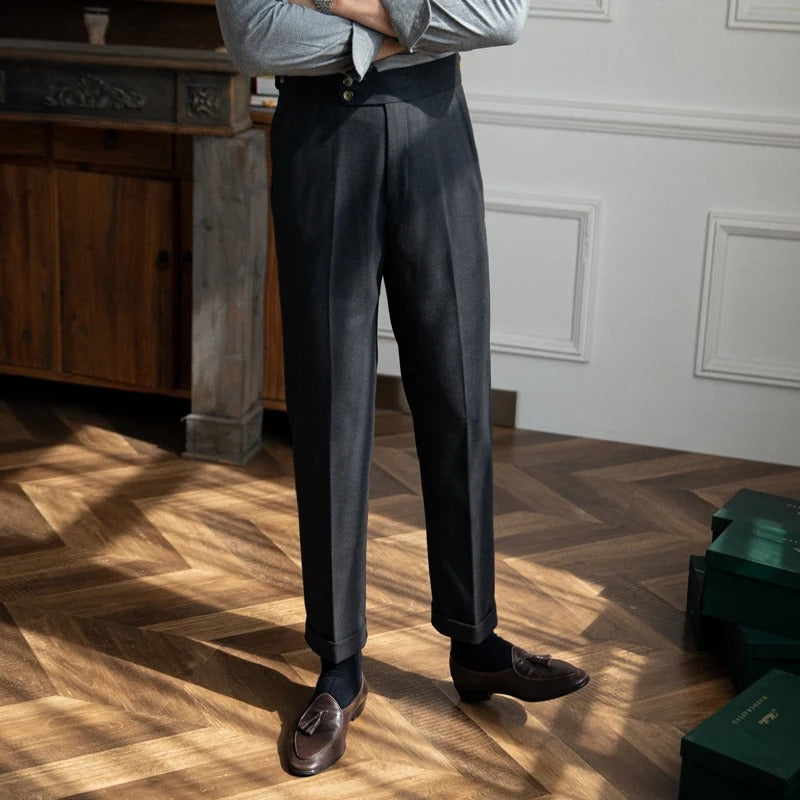 Hilarion | Pantalon chic taille haute