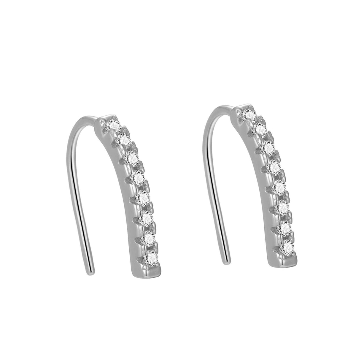Yolande | Boucles linéaires en zircon