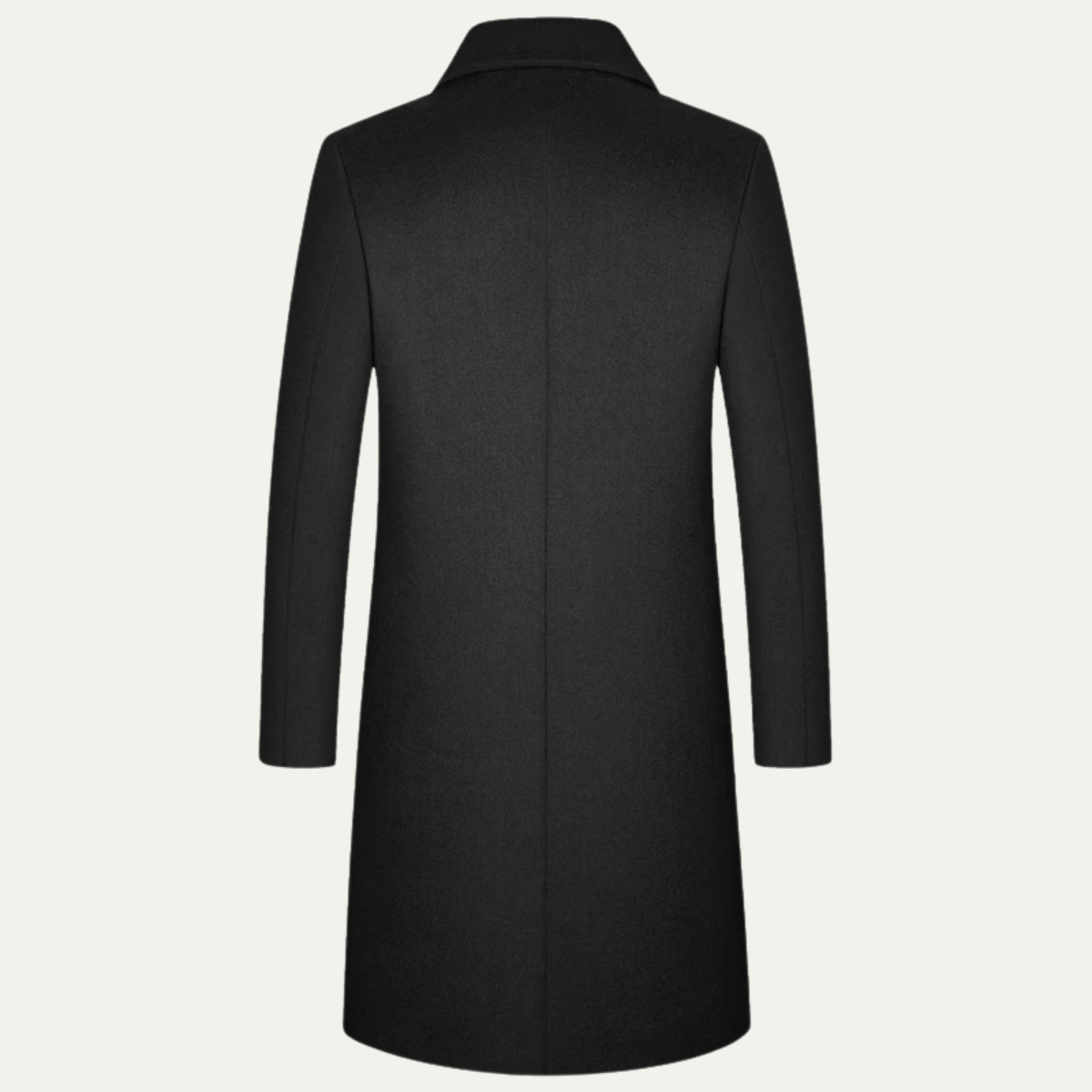 Albéric | Manteau long à revers crantés