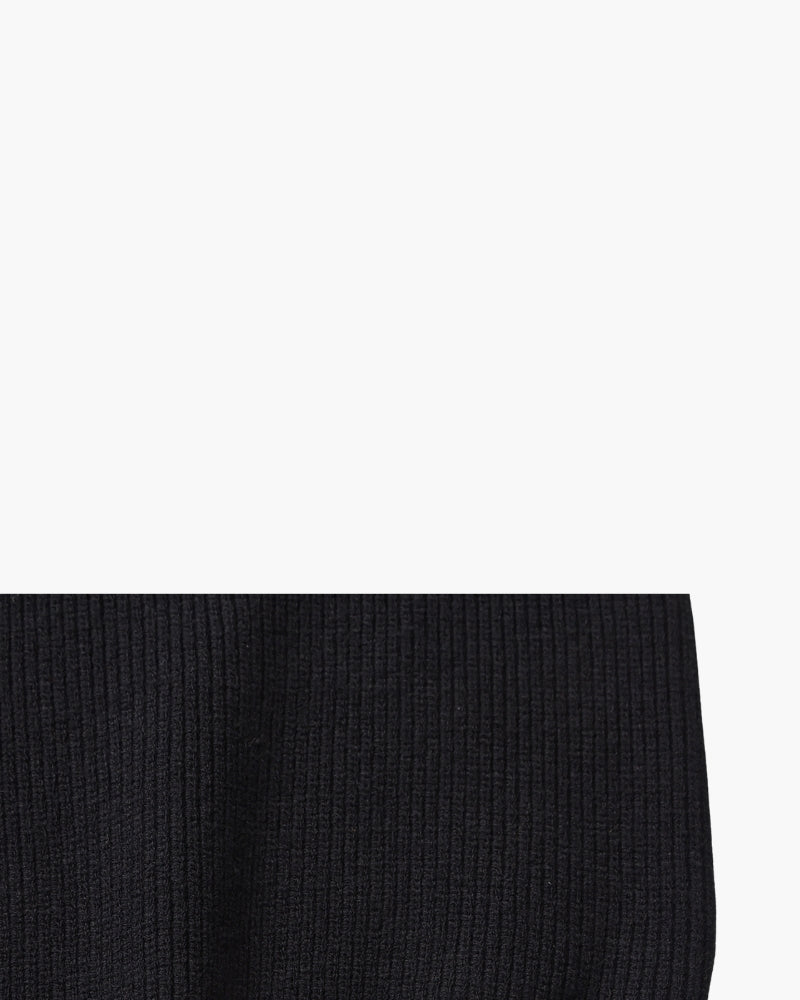 Diego | Pull demi-zip côtelé