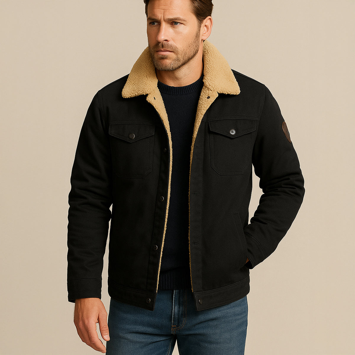 Abel | Manteau doublé de polaire