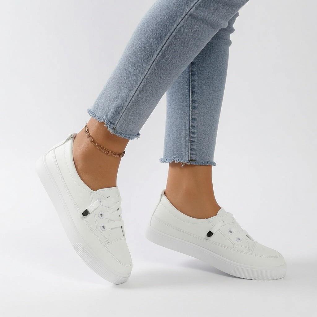 Ophélie | Basket épurée à lacets