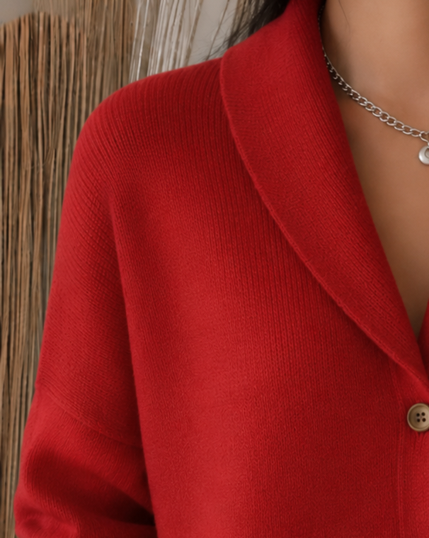 Adélie | Cardigan à col et boutons