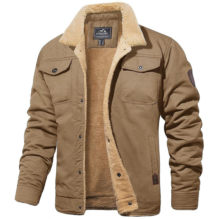 Aurèle | Blouson bomber à col douillet