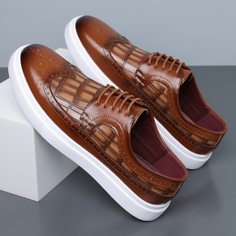 Louis-Marie | Sneaker brogue à l'allure habillée
