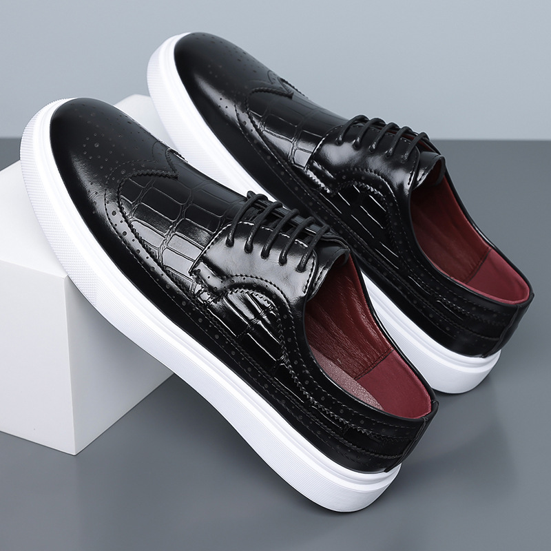 Louis-Marie | Sneaker brogue à l'allure habillée