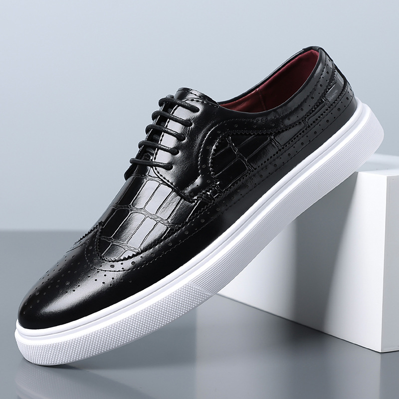 Louis-Marie | Sneaker brogue à l'allure habillée