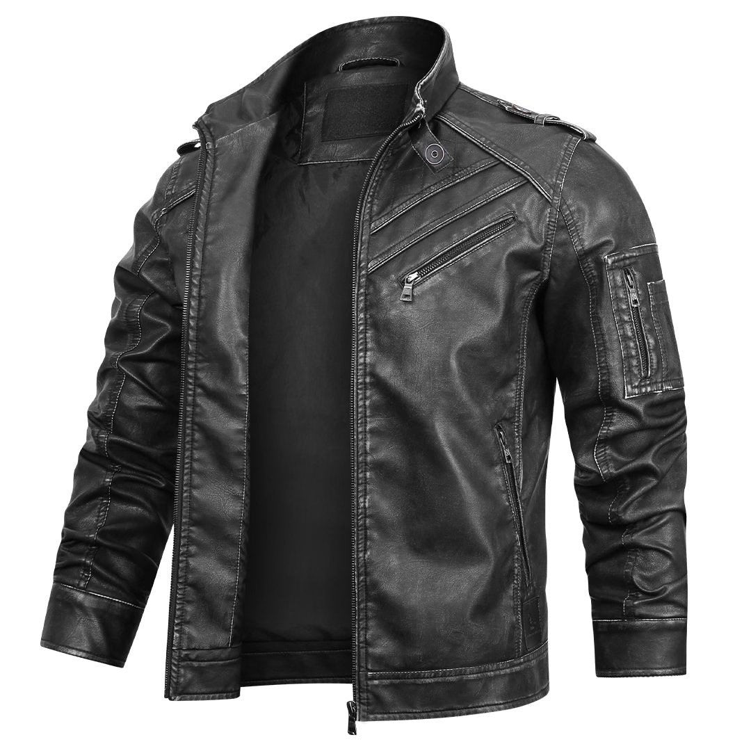 Raphaël | Veste motard brodée