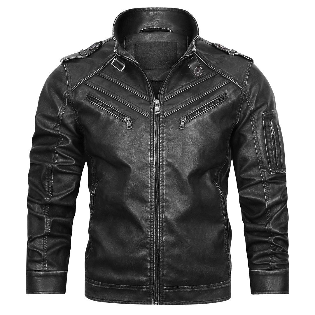 Raphaël | Veste motard brodée