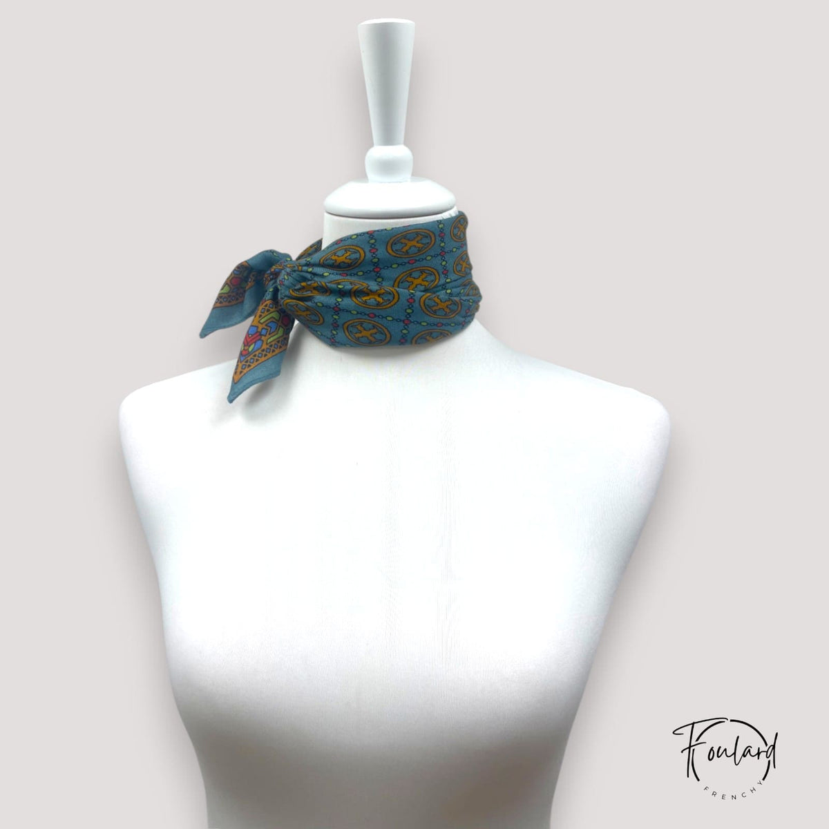 Capucine | Foulard carré inspiration orientale