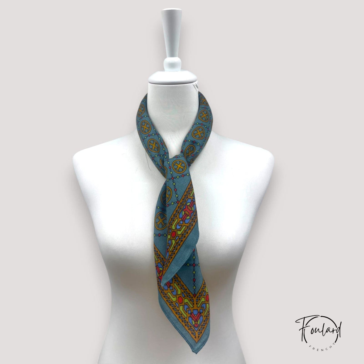 Capucine | Foulard carré inspiration orientale