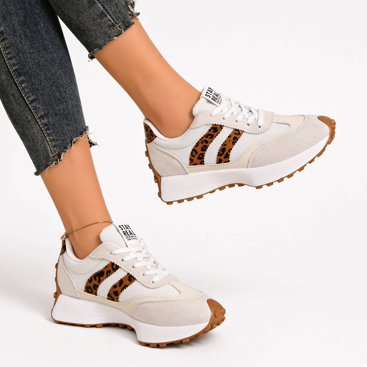 Odette | Basket rétro à lacets