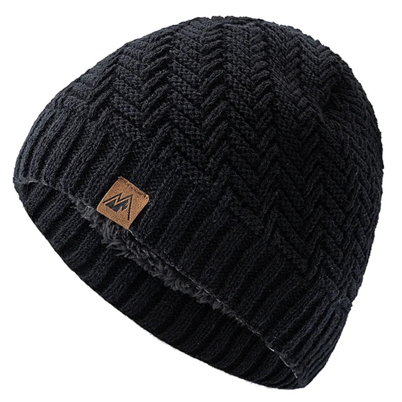 Yvon | Bonnet doublé en maille chaude