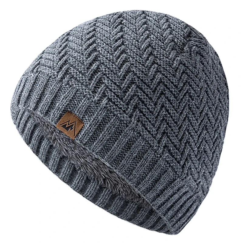 Yvon | Bonnet doublé en maille chaude