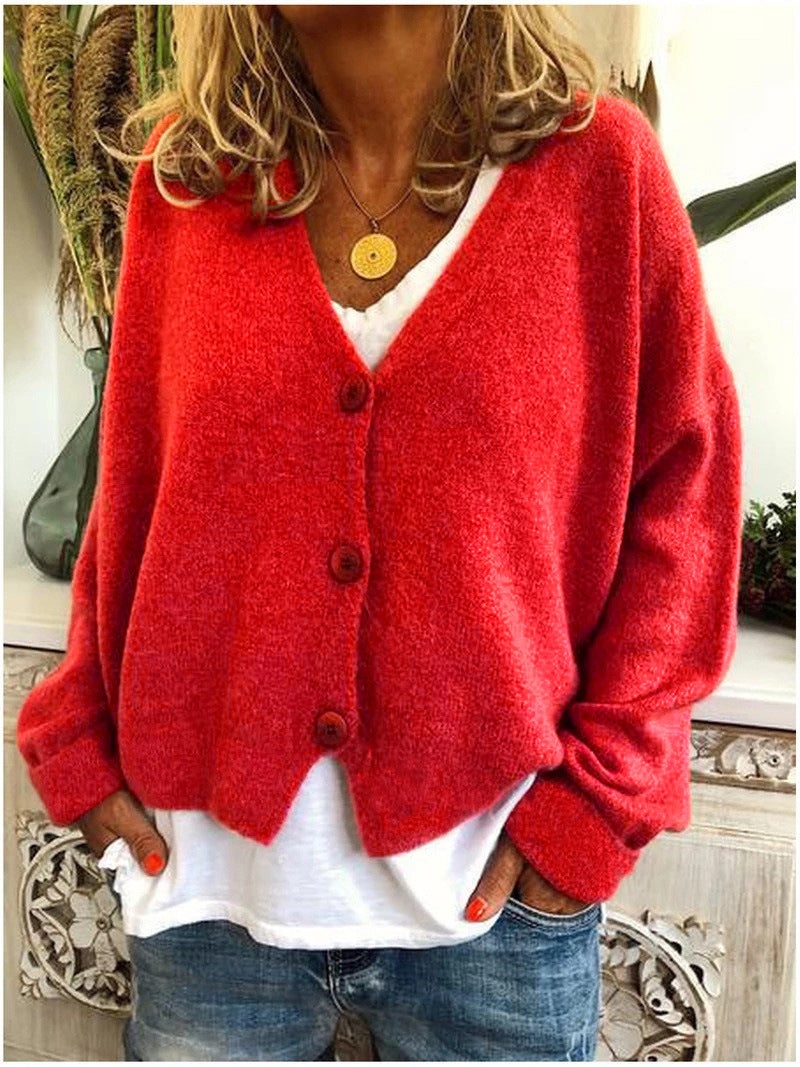 Ginette | Cardigan oversize col V
