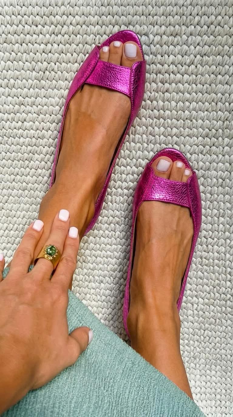 Adelina | Sandales Dorées Confort