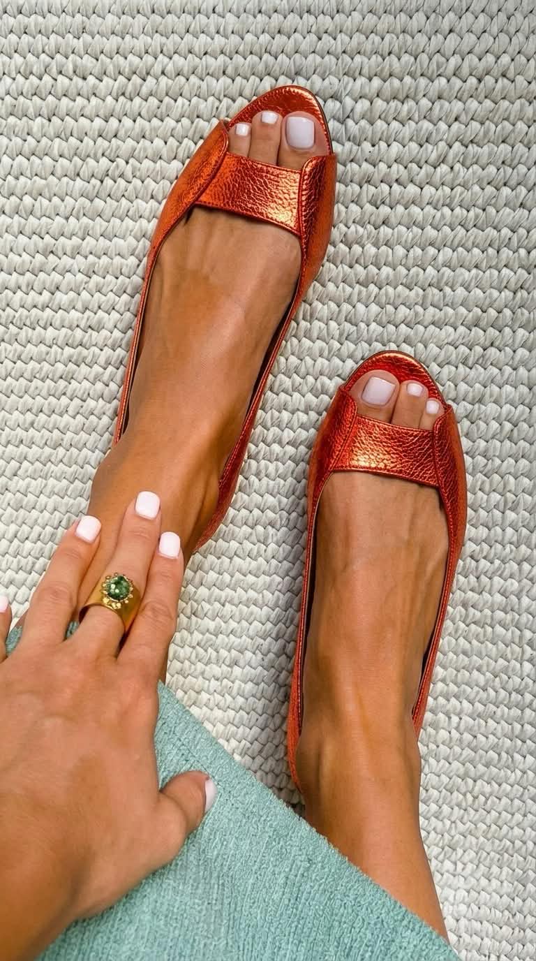 Adelina | Sandales Dorées Confort
