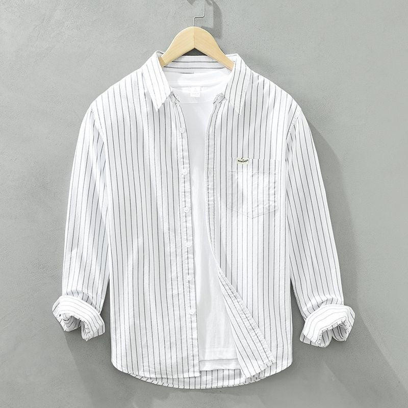 Corentin | Chemise Rayée Décontractée