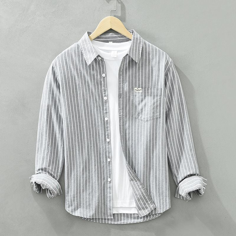 Corentin | Chemise Rayée Décontractée