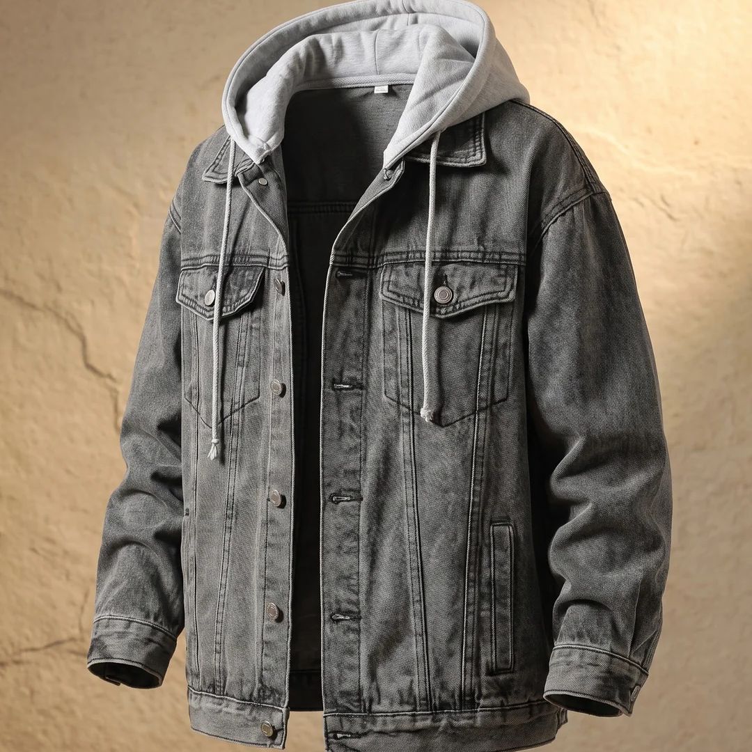 Urbain | Veste délavée à capuche