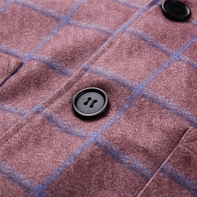 Cyriaque | Blazer croisé à carreaux