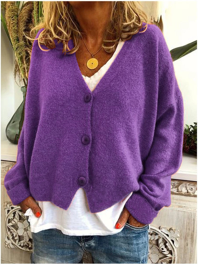 Ginette | Cardigan oversize col V