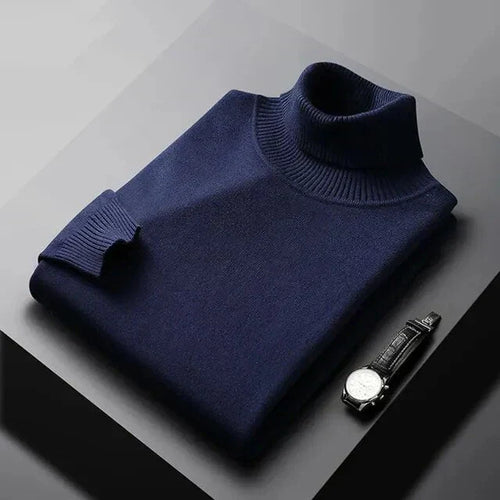 Bernard | Pull en maille à col roulé pour homme