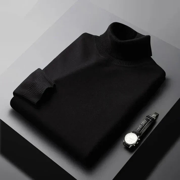 Bernard | Pull en maille à col roulé pour homme