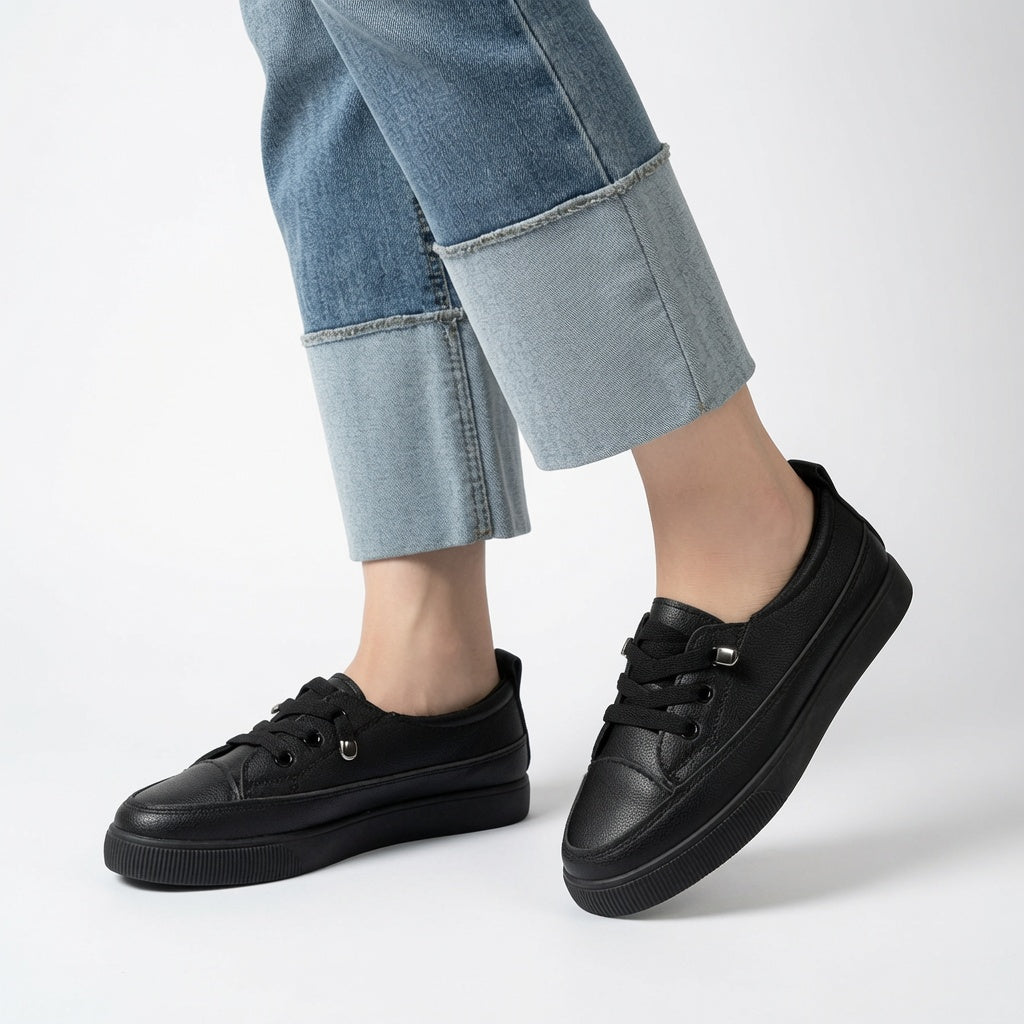 Ophélie | Basket épurée à lacets
