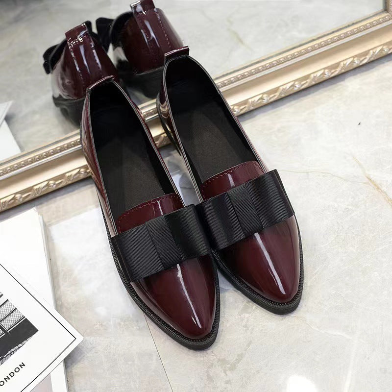 Rosalinde | Mocassin pointu verni