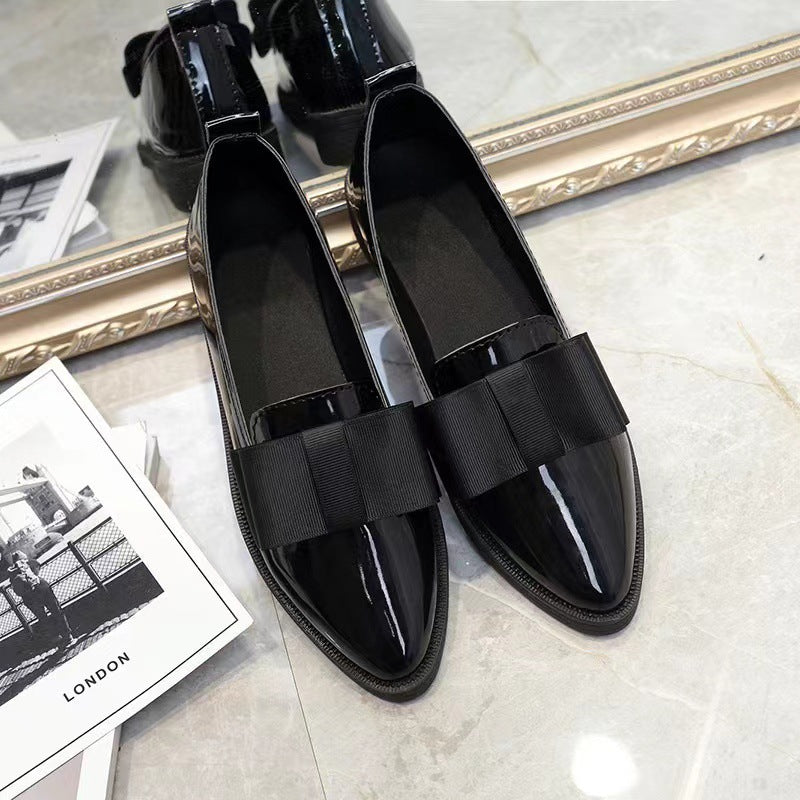 Rosalinde | Mocassin pointu verni