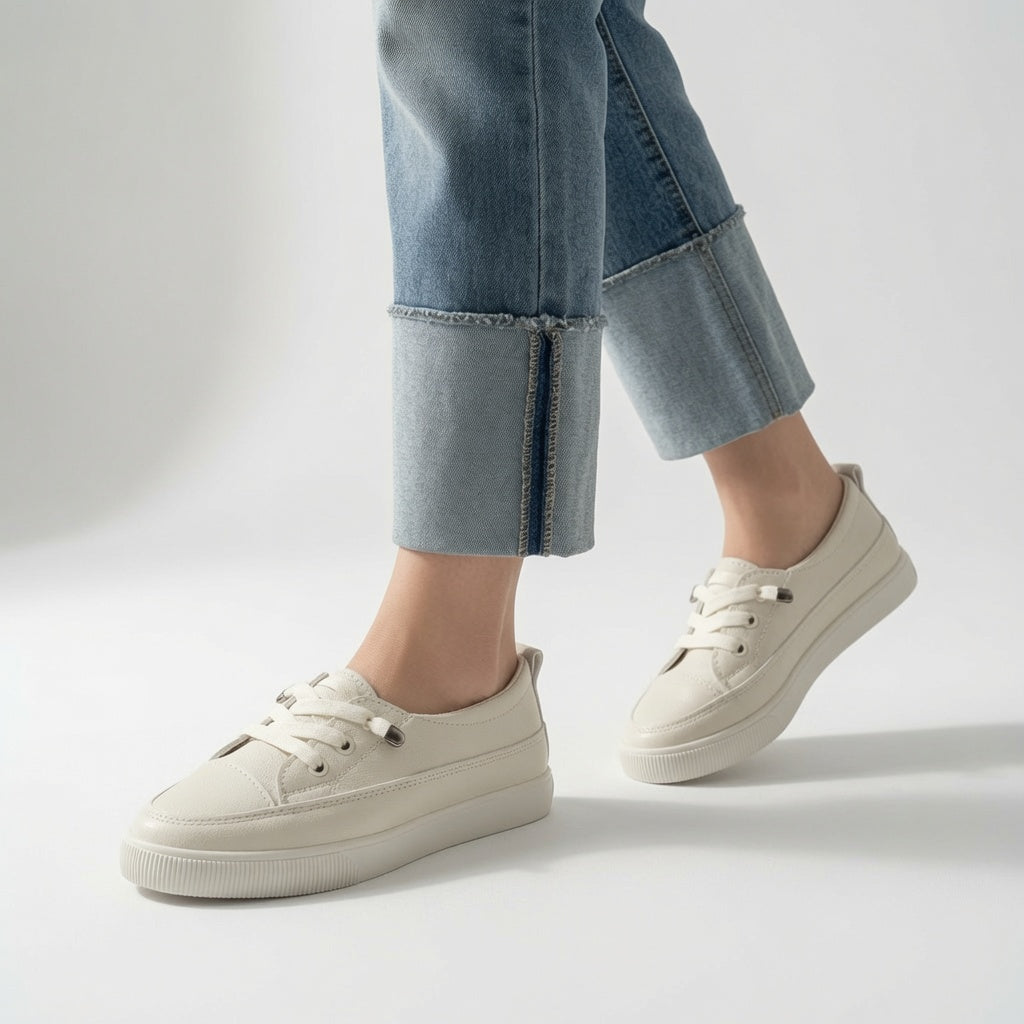 Ophélie | Basket épurée à lacets