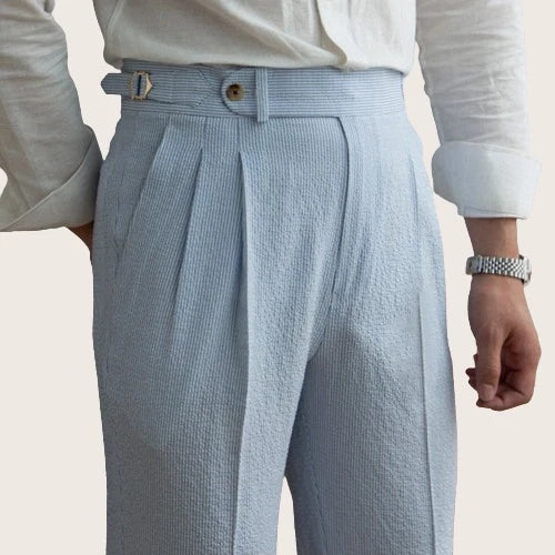 Hugolin | Pantalon à fines rayures