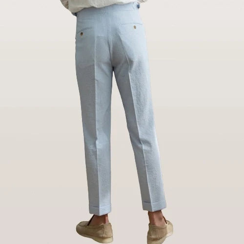 Hugolin | Pantalon à fines rayures