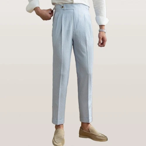 Hugolin | Pantalon à fines rayures